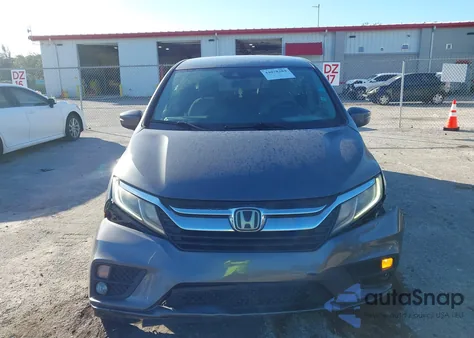 2019 Honda Odyssey Ex z USA, uszkodzony, nr VIN 5FNRL6H50KB110777